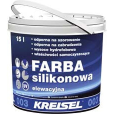 Kreisel 003 Фарба силіконова фасадна д/покриття мін.штукат. 15л База А