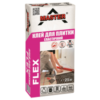 MASTER  FLEX Еластичний універсальний клей для облицювання камінів і теплих підлог, 25 кг