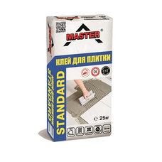 MASTER STANDARD Клей для плитки. Для внутрішніх і зовнішніх робіт, 25кг