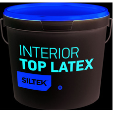 SILTEK Interior Top Latex Фарба латексна інтер'єрна. Стійка до миття 9л