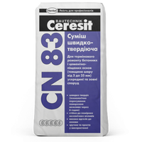 CERESIT СN-83 швидкотужавіюча суміш, мішок 25 кг