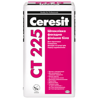 CERESIT Ct-225 (біла) Шпаклівка фасадна фінішна, мішок 25кг