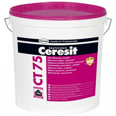 CERESIT CT-75 (2мм) БАЗА Штукатурка декоративна силіконова короїд, 25кг