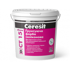 CERESIT CT-15 Грунтуюча силіконова краска, 10л