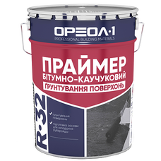 ОРЕОЛ Праймер бітумно-каучуковий в тарі 20л