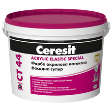CERESIT CT-44 БАЗА БЕЛАЯ Фарба акрилова база, 10л