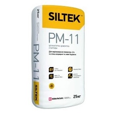 SILTEK PM-11/25кг Штукатурка цементна стартова. Машинного нанесення